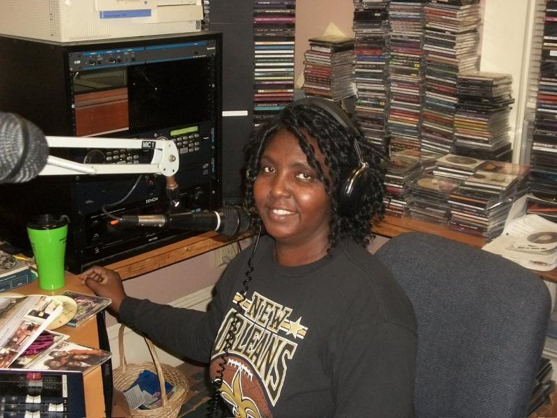 Evangelist D. J. Renee at WFPR 1400 A. M.